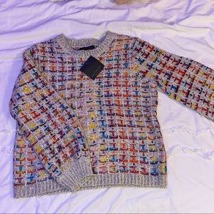 NWT Multicolor Sparkly Sweater